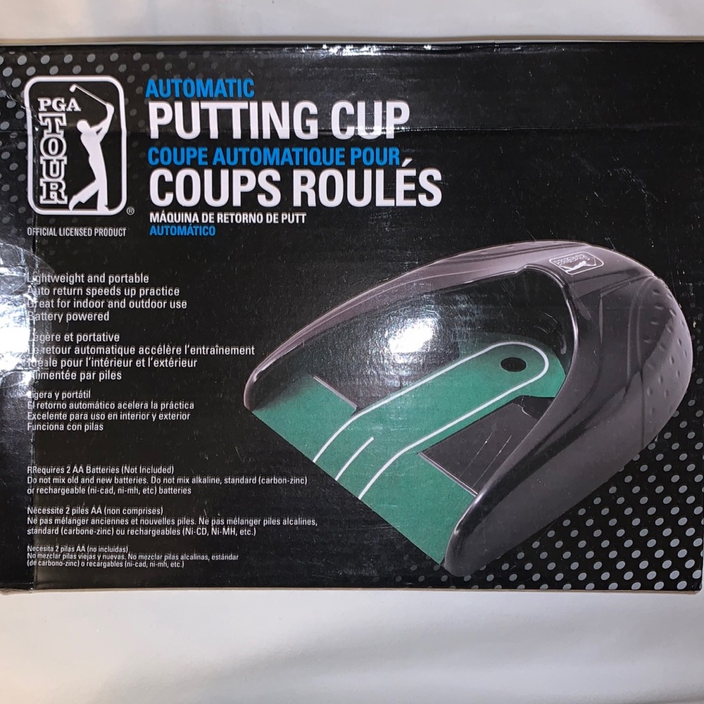 Never used putting cup